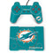 NFL Miami Dolphins Distressed- Aqua PlayStation Classic Bundle Skin